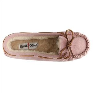 Minnetonka Light Pink Slippers